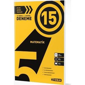 5. Sınıf Matematik 15 Deneme - Hız Yayınları