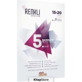 5.Sınıf Matematik 15 Deneme Sınavı - Renkli Sayılar - Kolektif
