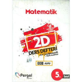 5. Sınıf Matematik 2D Ders Defteri Kollektif Pergel Yayınları