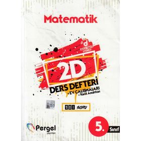 5. Sınıf Matematik 2D Ders Defteri Kollektif Pergel Yayınları