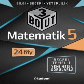 5. Sınıf Matematik 3 Boyut Yeni Nesil Sorularla-Tudem Yayınları
