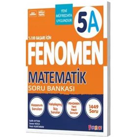 5. Sınıf Matematik A Fenomen Soru Bankası Fenomen Okul Yayınları