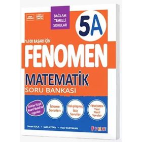 5. Sınıf Matematik A Fenomen Soru Bankası Fenomen Okul Yayınları