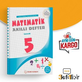 5. Sınıf Matematik Akıllı Defter - Palme Yayınları