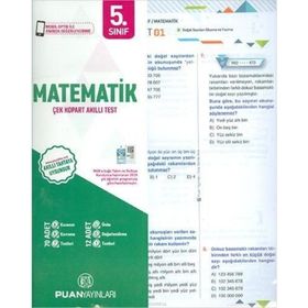 5. Sınıf Matematik Akıllı Test-Puan Yayınları