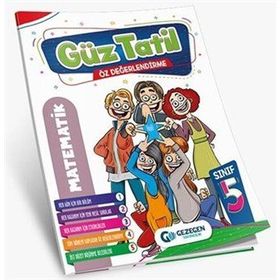 5. Sınıf Matematik Güz Tatil Kitabı - Gezegen Yayınları