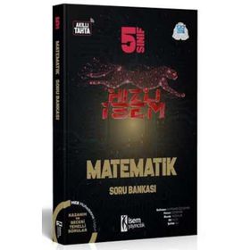 5. Sınıf Matematik Hızlı İsem Soru Bankası 2021-İsem Yayınları
