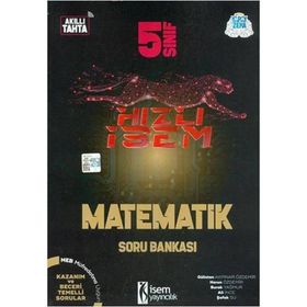 5. Sınıf Matematik Hızlı İsem Soru Bankası 2021-İsem Yayınları