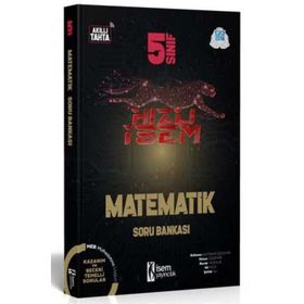 5. Sınıf Matematik Hızlı İsem Soru Bankası 2021-İsem Yayınları