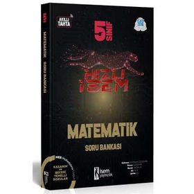 5. Sınıf Matematik Hızlı İsem Soru Bankası 2021-İsem Yayınları