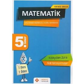 5. Sınıf Matematik Kazanım Merkezli Soru Kitapçığı Seti Sonuç Yayınları