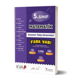 5.sınıf Matematik Kazanım Takip Denemeleri Koray Varol Akademi