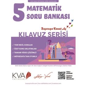 5. Sınıf Matematik Kılavuz Serisi Soru Bankası-KVA Yayınları