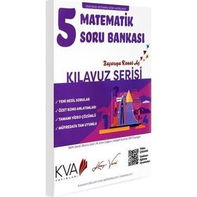 5. Sınıf Matematik Kılavuz Serisi Soru Bankası-KVA Yayınları
