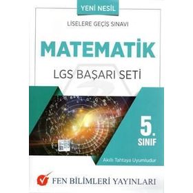 5. Sınıf Matematik LGS Başarı Seti-Fen Bilimleri Yayıncılık
