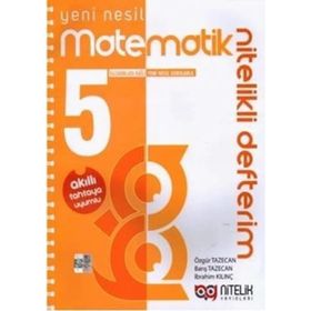 5. Sınıf Matematik Nitelikli Defterim-Nitelik Yayınları