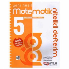 5. Sınıf Matematik Nitelikli Defterim-Nitelik Yayınları