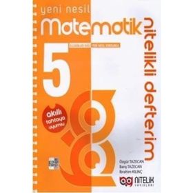 5. Sınıf Matematik Nitelikli Defterim-Nitelik Yayınları