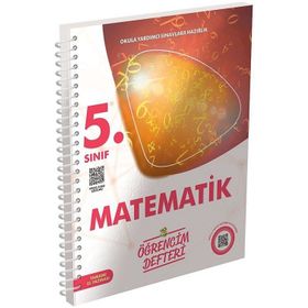 5. Sınıf Matematik Öğrencim Defteri Murat Yayınları