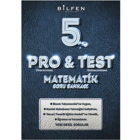 5. Sınıf Matematik ProTest Soru Bankası Bilfen Yayınları