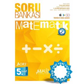 5.Sınıf Matematik Soru Bankası - Analiz Yayınları
