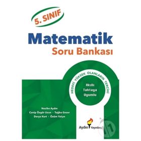 5.Sınıf Matematik Soru Bankası Aydın Yayınları