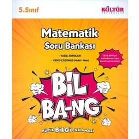 5. Sınıf Matematik Soru Bankası Bil Bang - Kültür Yayınları