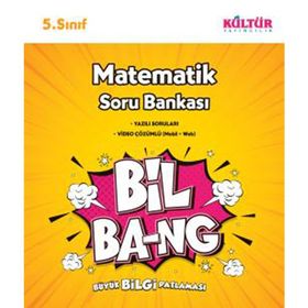 5. Sınıf Matematik Soru Bankası Bil Bang - Kültür Yayınları