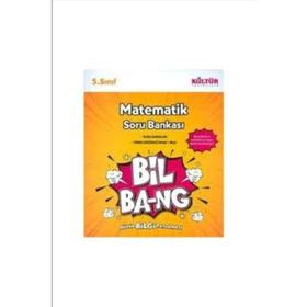 5. Sınıf Matematik Soru Bankası Bil Bang - Kültür Yayınları