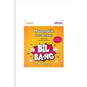5. Sınıf Matematik Soru Bankası Bil Bang - Kültür Yayınları