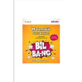 5. Sınıf Matematik Soru Bankası Bil Bang - Kültür Yayınları