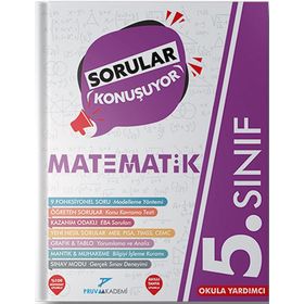 5. Sınıf Matematik Sorular Konuşuyor Soru Bankası-Pruva Akademi Yayınları