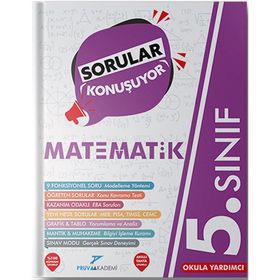 5. Sınıf Matematik Sorular Konuşuyor Soru Bankası-Pruva Akademi Yayınları