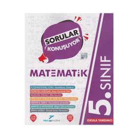 5. Sınıf Matematik Sorular Konuşuyor Soru Bankası-Pruva Akademi Yayınları