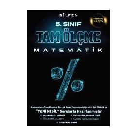 5. Sınıf Matematik Tam Ölçme-Bilfen Yayıncılık