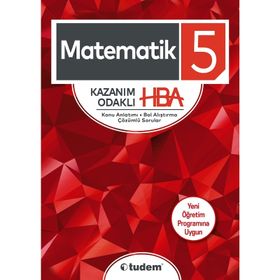 5. Sınıf Matematik Tekrar Testleri - Tudem Yayınları