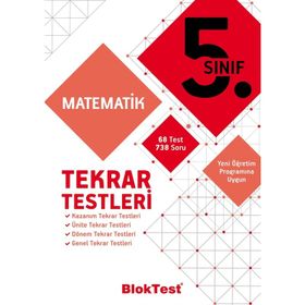 5. Sınıf Matematik Tekrar Testleri - Tudem Yayınları