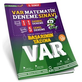 5. Sınıf Matematik Var Deneme Sınavı-Arı Yayıncılık
