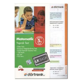5. Sınıf Matematik Yaprak Test Dörtrenk Yayınları