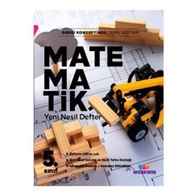 5. Sınıf Matematik Yeni Nesil Defter-Workwin Plus Yayınları