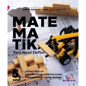 5. Sınıf Matematik Yeni Nesil Defter-Workwin Plus Yayınları