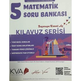 5.Sınıf Matematiki Kılavuz Serisi Soru Bankası-KVA Yayınları