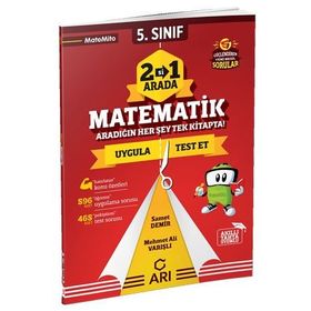 5. Sınıf Matemito 2 si 1 Arada Matematik-Arı Yayıncılık