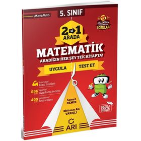 5. Sınıf Matemito 2 si 1 Arada Matematik-Arı Yayıncılık