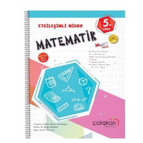 5. Sınıf Mikro Defter Matematik - Çalışkan Yayınları