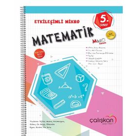 5. Sınıf Mikro Defter Matematik - Çalışkan Yayınları