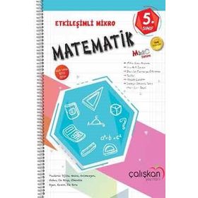 5. Sınıf Mikro Defter Matematik - Çalışkan Yayınları