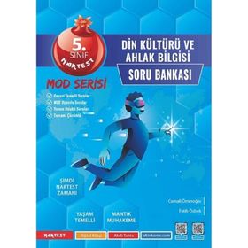 5. Sınıf Mod Din Kültürü ve Ahlak Bilgisi Soru Bankası Nartest Yayınevi