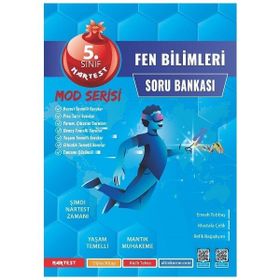 5. Sınıf Mod Fen Bilimleri Soru Bankası Nartest Yayınevi