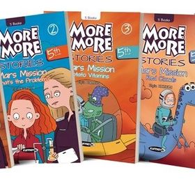 5. Sınıf More More Stories 5'li Hikaye Seti-Kurmay Elt Yayınları